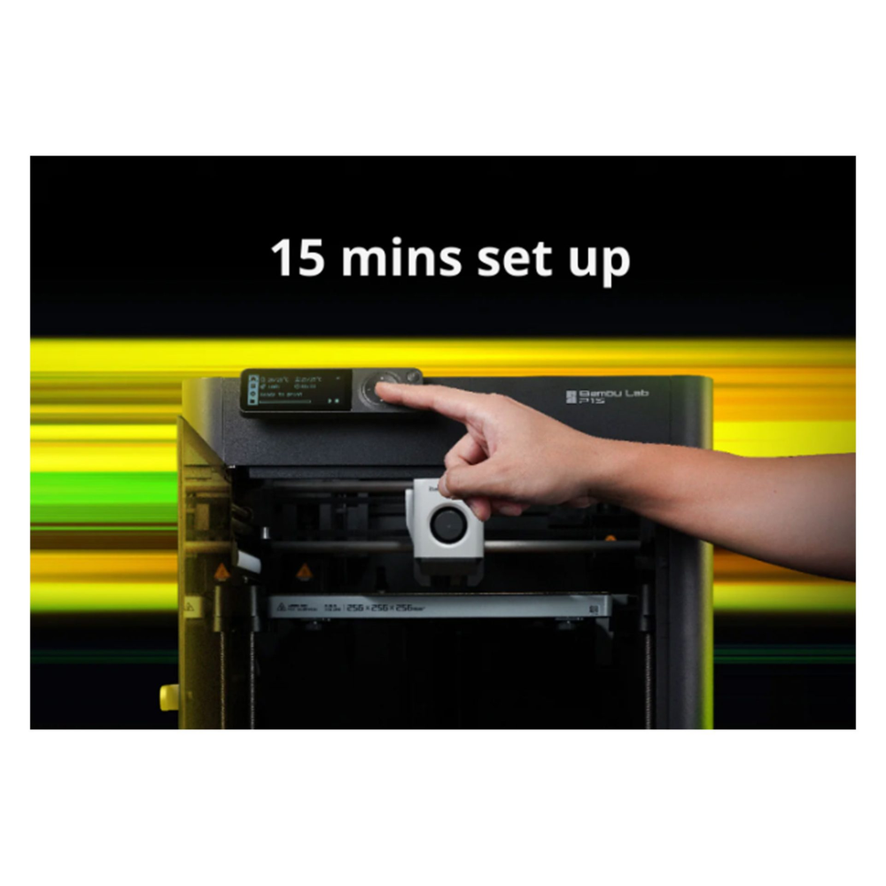 Bambu Lab P1S 3D Printer with AMS 2 Pro Multi-Color Printing System - Robocraze