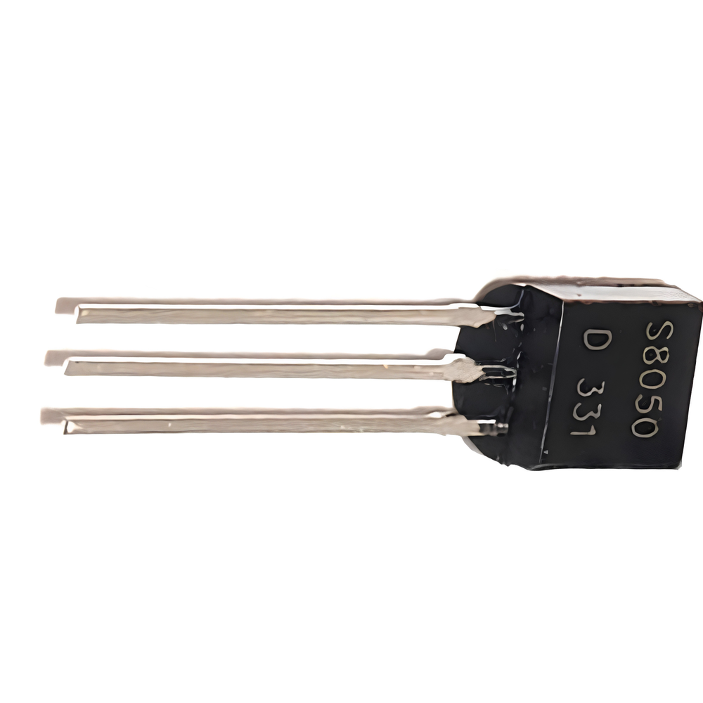 S8050 NPN Bipolar Junction Transistor (TO-92)-Basic Components -Electronic Components -Transistors -Robocraze