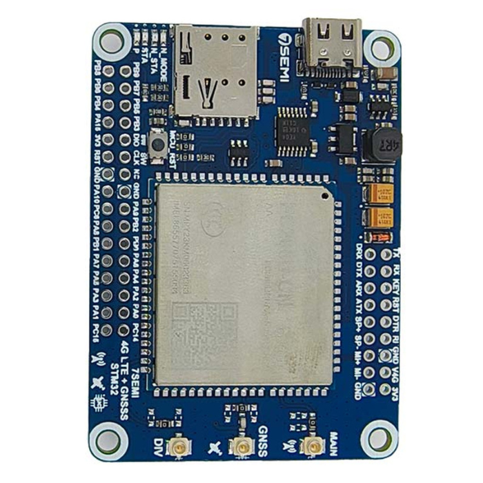 EC200U 4G LTE GNSS IoT Smart Modem with In-Built STM32 MCU - 7Semi ...