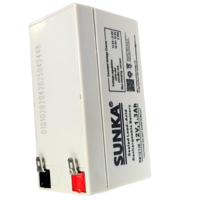 12V Lead Acid Battery – 12V lead-acid battery for UPS, solar power systems & backup power. -Battery -Robocraze