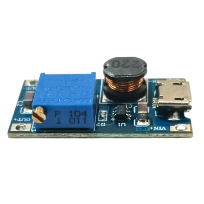 2A Step-up MT3608 Boost Converter – MT3608 module for efficient DC voltage boosting. -Power Converter -Robocraze