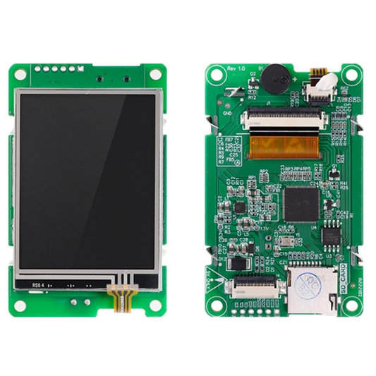 Elecrow 2.4 Inch HMI Touch Display – 240x320 TTL serial screen, Arduino compatible -HMI Display Module -Robocraze
