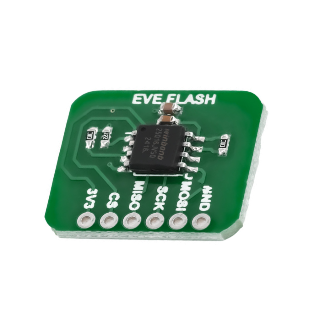 7Semi 16Mbit Serial Flash Memory SPI Breakout Board with W25Q16JVSSIQ - Electronic Modules - Breakout Boards - Robocraze