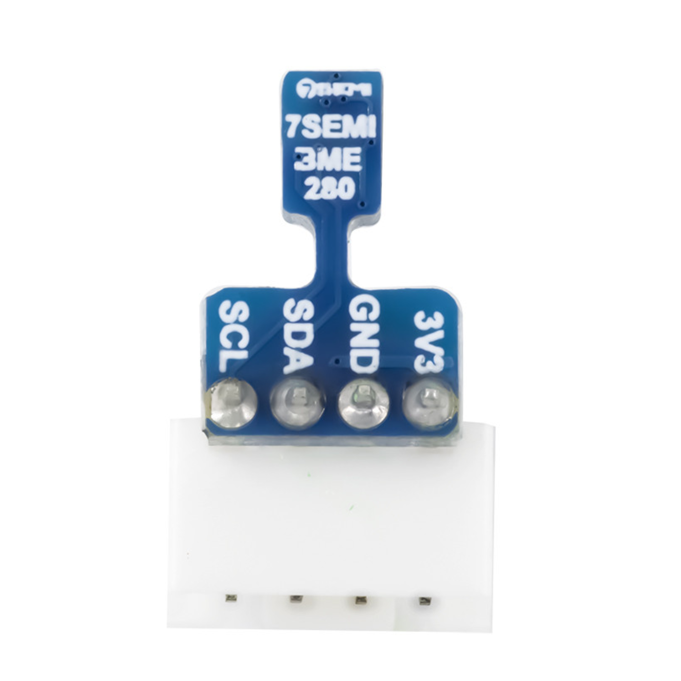 7Semi BME280 Temperature Humidity Pressure Sensor Nano Breakout Module 2.54mm 4Pin - Sensors - Temperature Sensors - Robocraze