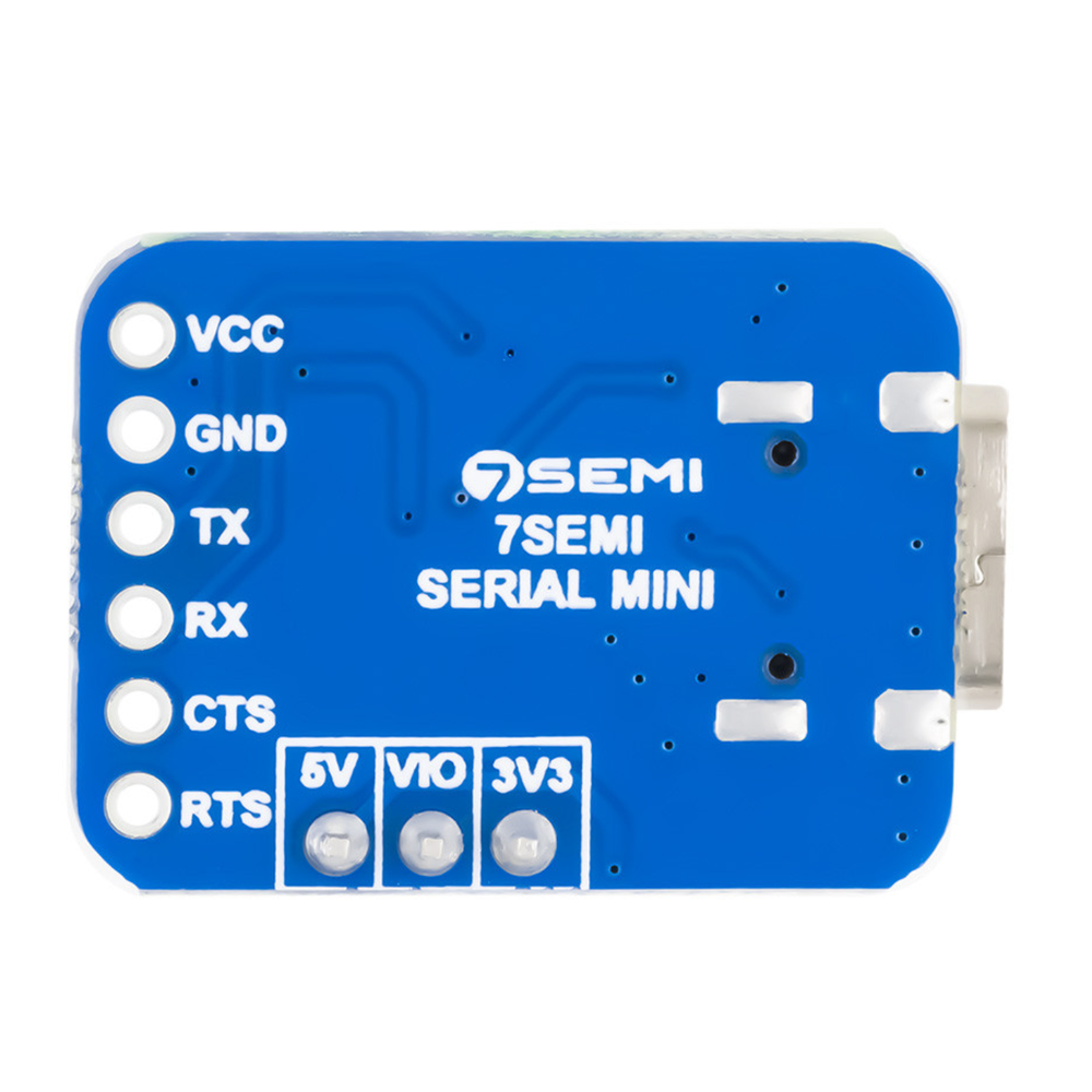 7Semi CH343 USB-C to UART Board High Speed 6Mbps Serial Module -Robocraze