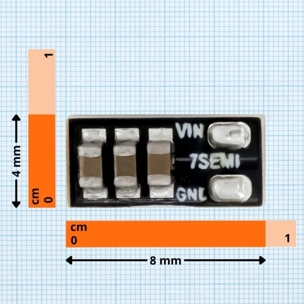 7Semi DRV8210 1.65V–11V Single-Channel 1A Motor Driver Breakout Module -Electronic Modules -Breakout Boards -Robocraze