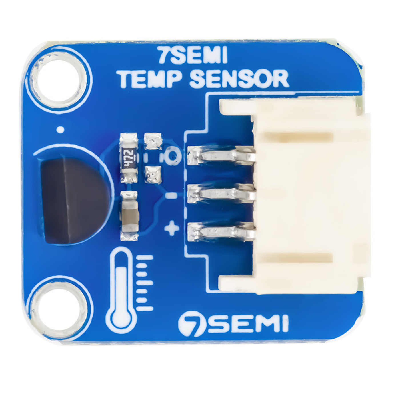 7Semi DS18B20+ 1-Wire Digital Temperature Sensor Breakout Board with 3Pin Connector -Electronic Modules - Breakout Boards - Robocraze