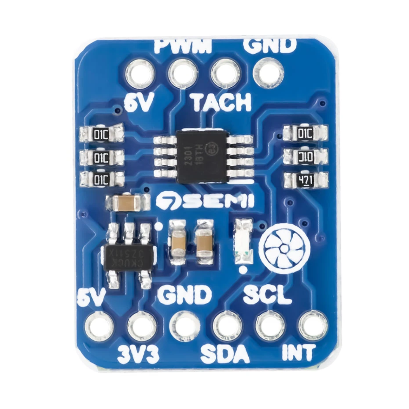 7Semi_EMC2301_SMBus_PWM_Fan_Driver_Board - Driver Board - Robocraze