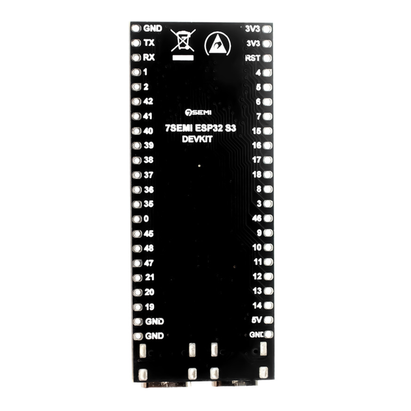 7Semi ESP32-S3-Dev-BoardC-1U-N8R8 WiFi BLE Development Board 8MB Flash 8MB PSRAM - Development Boards