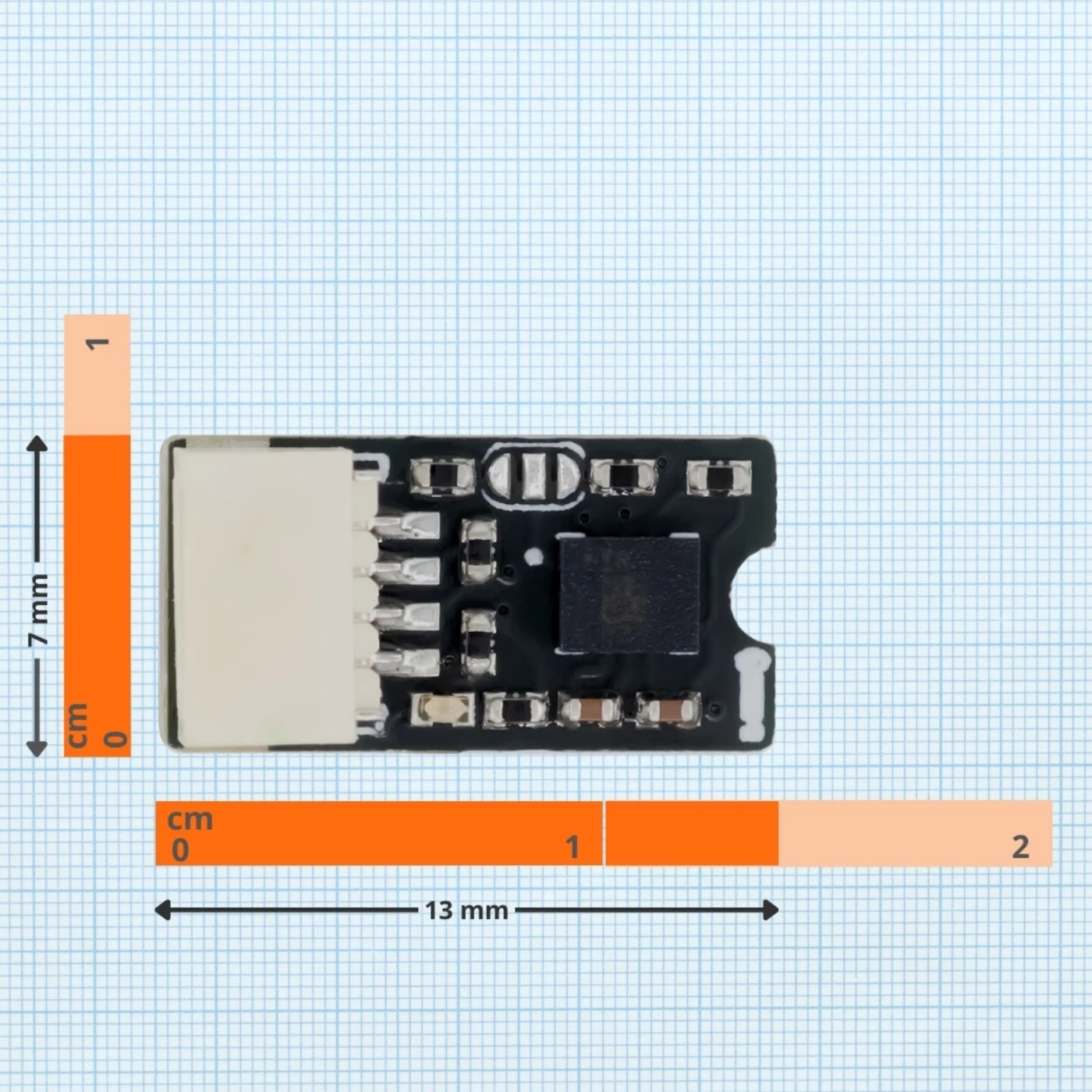 7Semi ISM330DHCX 6-Axis IMU Sensor Module – Accelerometer & Gyroscope with Qwiic Interface -Sensors -Accelerometers & Gyro Sensors -Robocraze