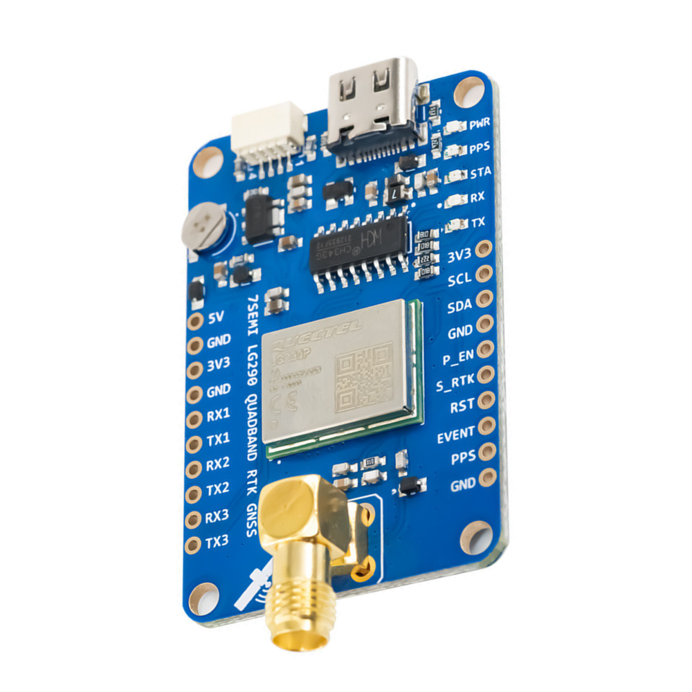 7Semi LG290P Quadband GNSS RTK Positioning Modem Module - IOT & Wireless - GSM/GPS/GPRS - Robocraze