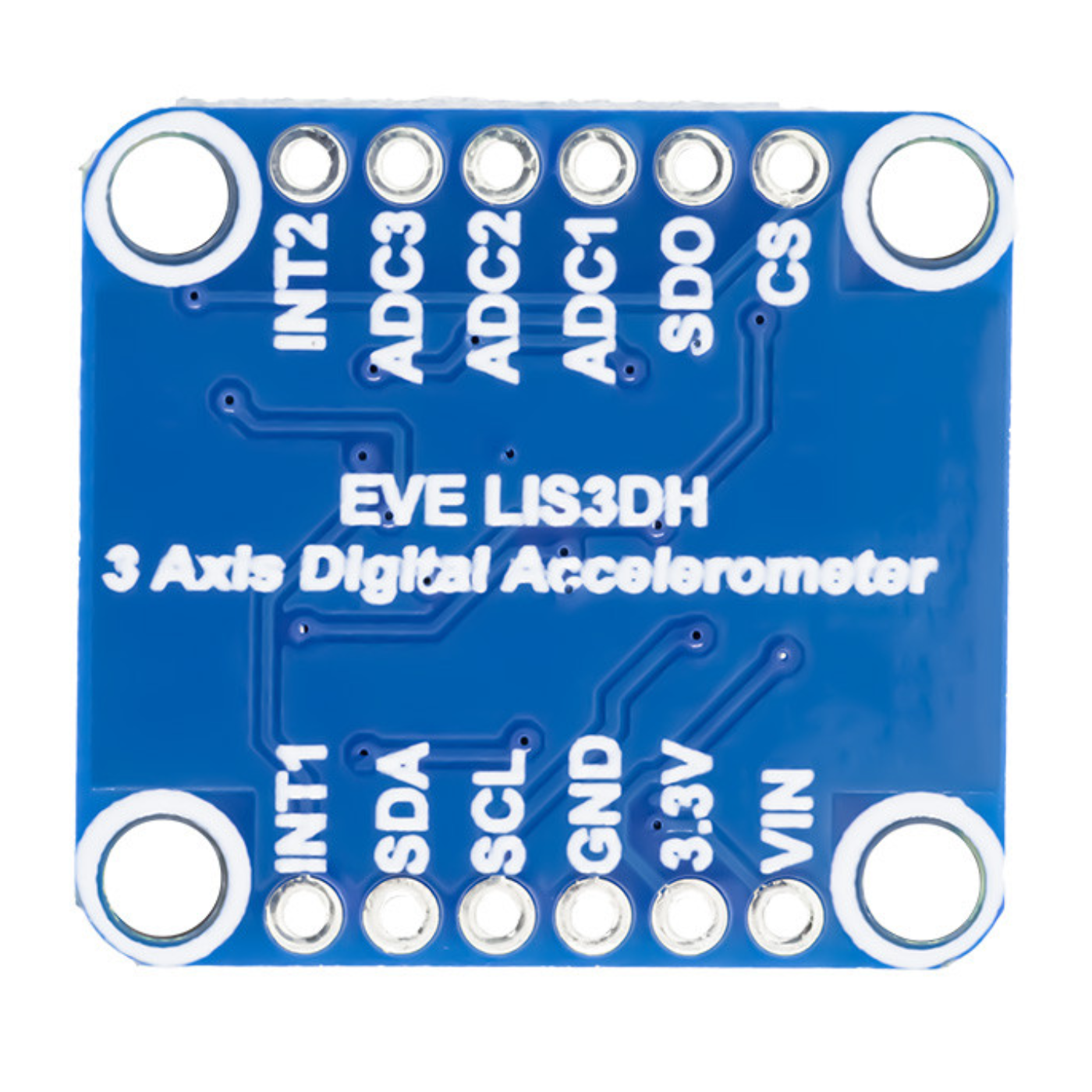 7Semi LIS3DH Triple Axis MEMS Accelerometer Breakout Module I2C SPI - Electronic Modules - Breakout Boards - Robocraze