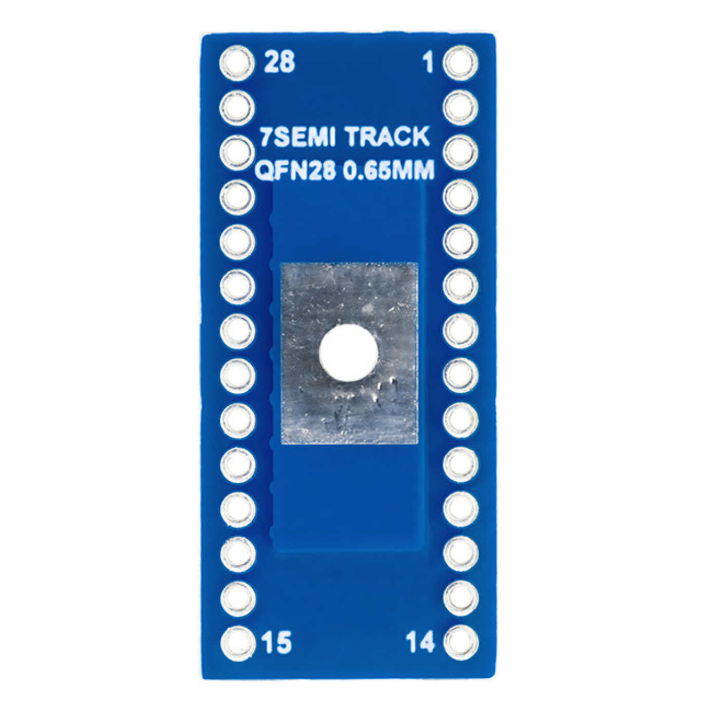 7Semi QFN28 Breakout Board Adapter PCB - Electronic Modules - Breakout Boards - Robocraze