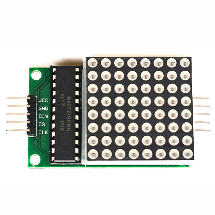 MAX7219 8x8 LED Dot Matrix Display Module – Scrolling text & animations for Arduino. -LED Display -Robocraze