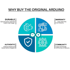 Arduino Nano Original – Classic ATmega328 board for compact projects. -Original Arduino Board -Robocraze