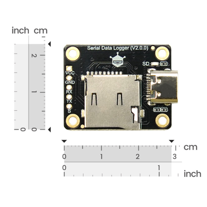 DFRobot Fermion Serial Data Logger V2.0 for Arduino -Robocraze