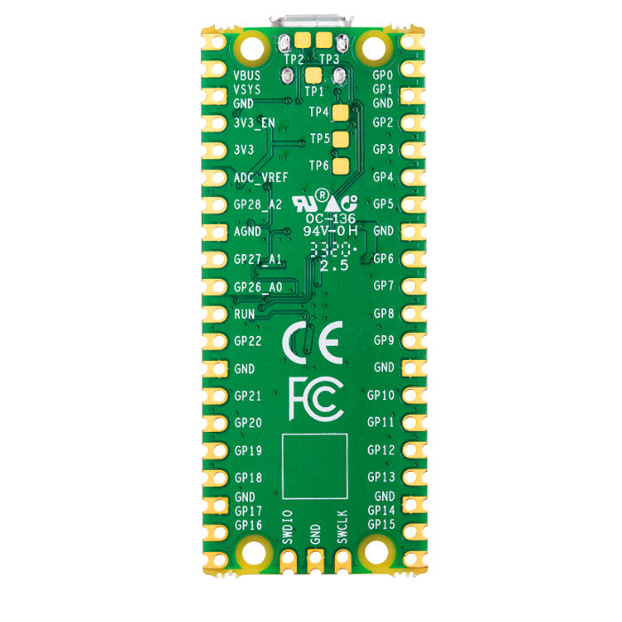 Raspberry Pi Pico – Compact and efficient Raspberry Pi Board for microcontroller projects. -Robocraze
