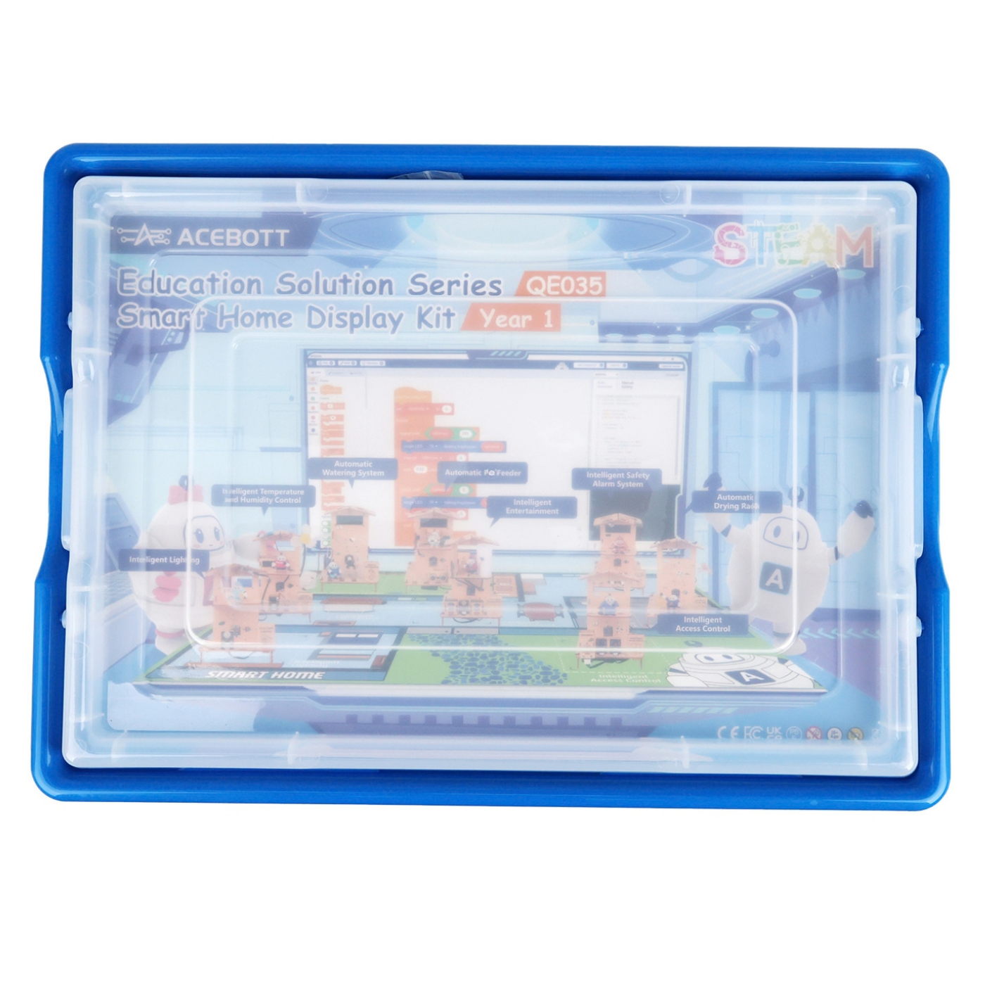 ACEBOTT QE035 IOT Smart Home Display Kit for STEM Education - Year 1 -DIY Kits -Robot Kits -Robocraze