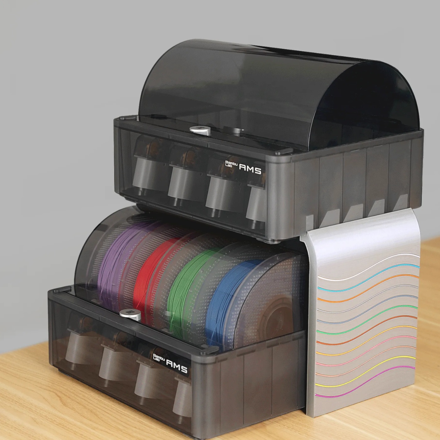 Bambu Lab AMS – Multi Color Automatic Material System -3D Printers/Pens -Mechanical Accessories -Robocraze
