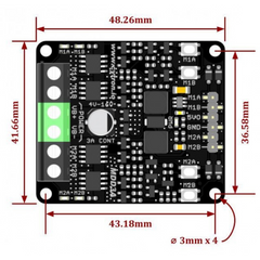 Cytron 3Amp 4V-16V Dual Channel DC Motor Driver -Motors & Mechanical -Motor Drivers -Robocraze