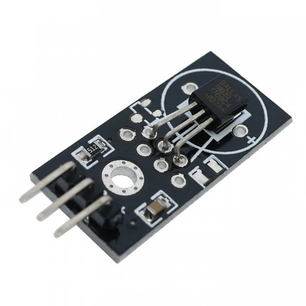DS18B20 Digital Temp Sensor – Waterproof sensor for precise temperature monitoring with Arduino. -Robocraze