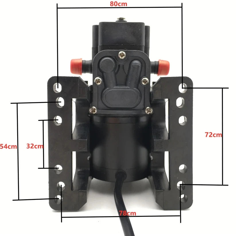 Hobbywing 5L Brushless Water Pump 10A 14S V1 – High-performance water pump for agriculture & irrigation -Robocraze