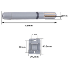 Industrial RS485 MODBUS Temperature & Humidity Sensor with a Wide Measurement Range of -40°C to +80°C and 0–100% RH -Seeed Studio -Sensors -Temperature Sensor -Robocraze
