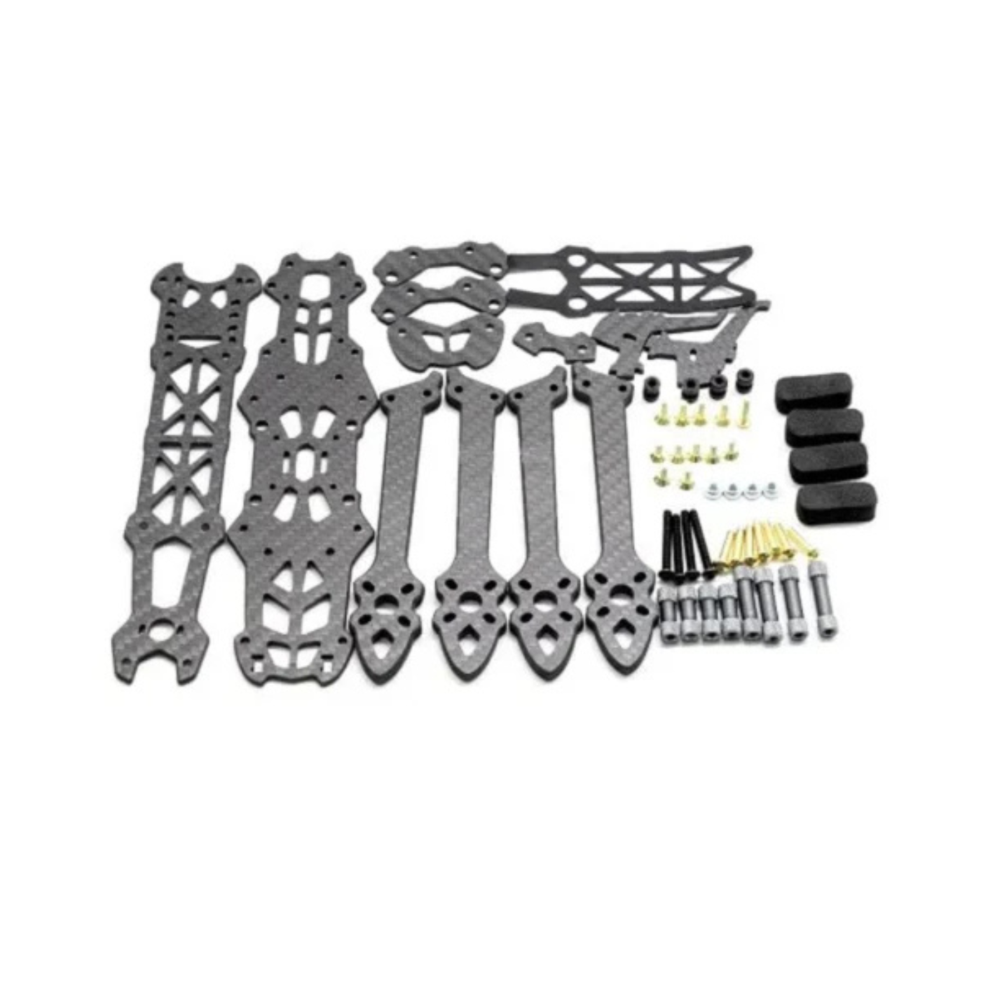 MARK4 V2 7-Inch Carbon Fibre FPV Drone Frame Kit 295mm High-Performance Professional Build - RS9327 -Drone Parts -Drone Frames -Robocraze