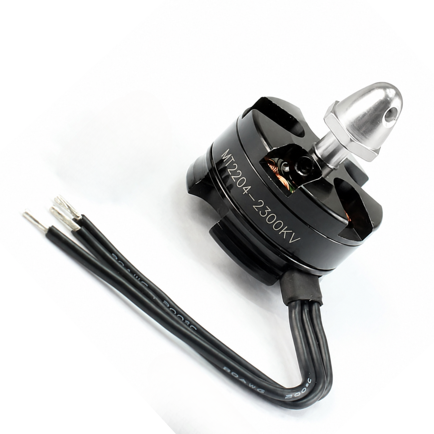 MT2204_2300KV_Brushless_Motor_Silver_CCW -Drone Parts -Drone Motors -Drone/UAV -Robocraze