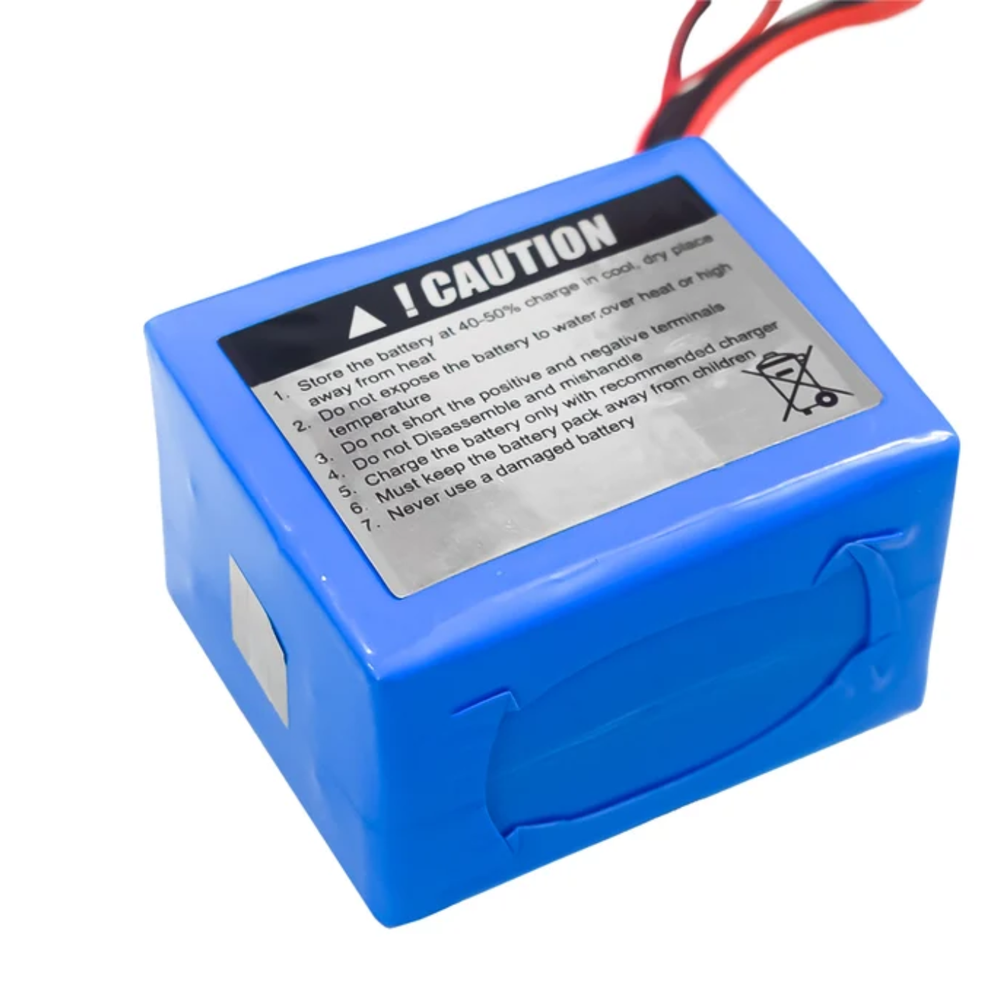 NeuroFLY RS9355 11.1V 5000mAh 3S2P 18650 Li-Ion Battery Pack with XT60, JST & DC Jack -Batteries & Power Supply -Li-Ion Batteries -Robocraze
