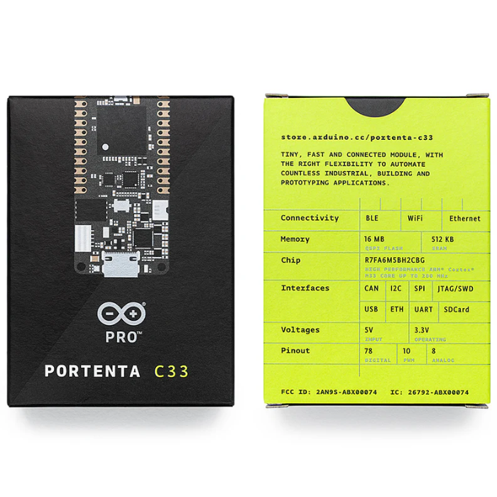 Official Arduino Portenta C33 Development Board -Arduino -Original Arduino Boards -Robocraze