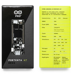 Official Arduino Portenta H7 Development Board -Arduino -Original Arduino Boards -Robocraze