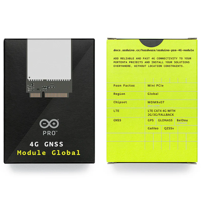 Official Arduino Pro 4G GNSS Module Global - TPX00200 – Robocraze