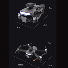 P18 Pro FPV Drone 4K GPS HD Triple Camera Optical Flow Positioning Obstacle Avoidance HD Photography Foldable Quadcopter Drone -DIY Drone Kits -Robocraze