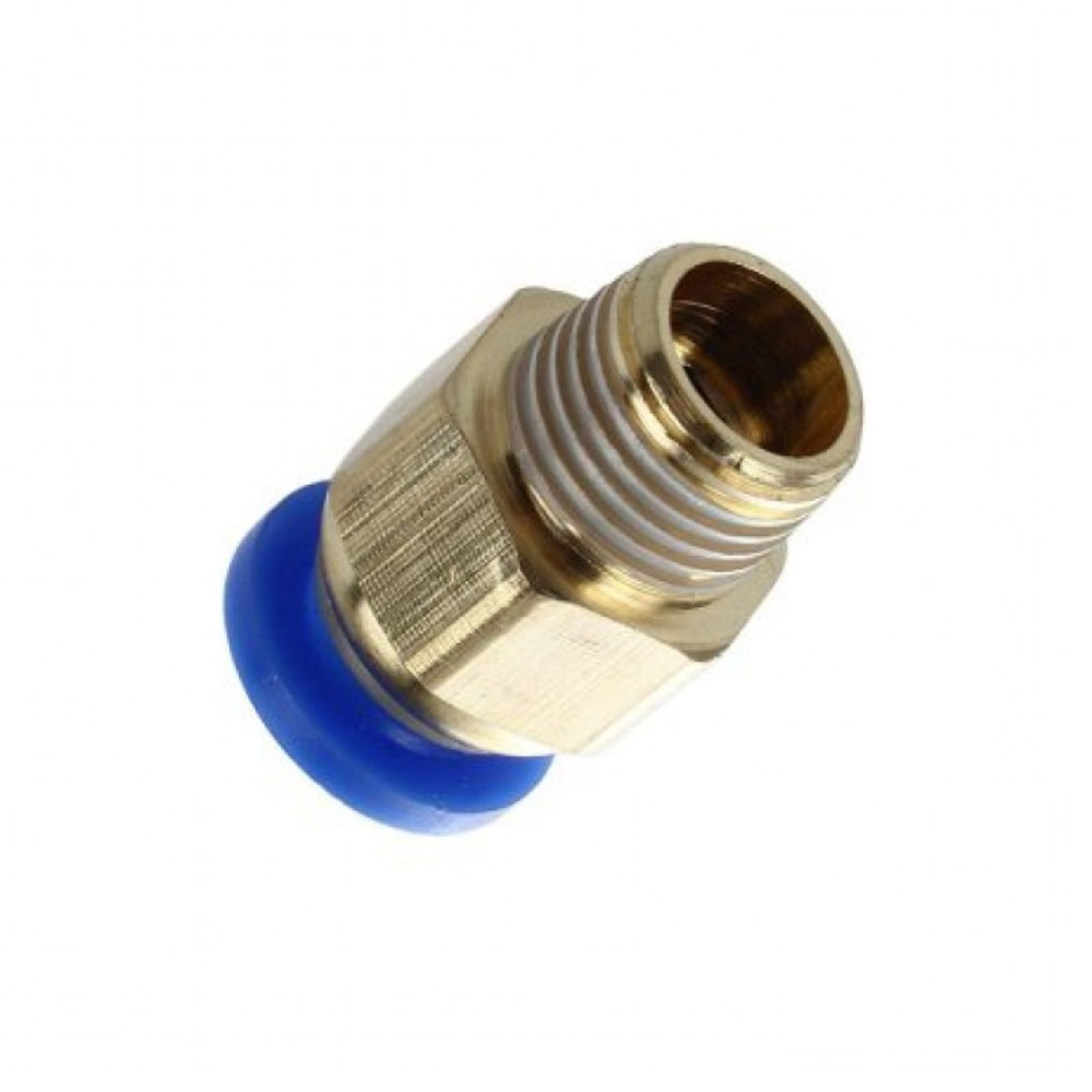 PC6-01 Pneumatic Push-in Bowden Fitting 8mm - Mechanical Accessories - Extruder & Heat Blocks -Robocraze