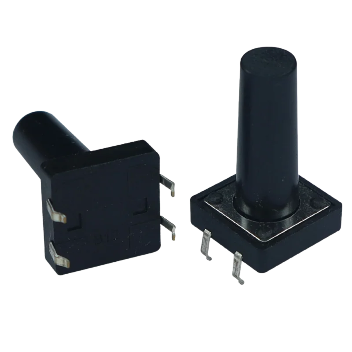 4 Pin Tactile Push Button Switch 12X12X21mm (Pack of 5) -Electronic Components -Switches -Push Buttons -Robocraze
