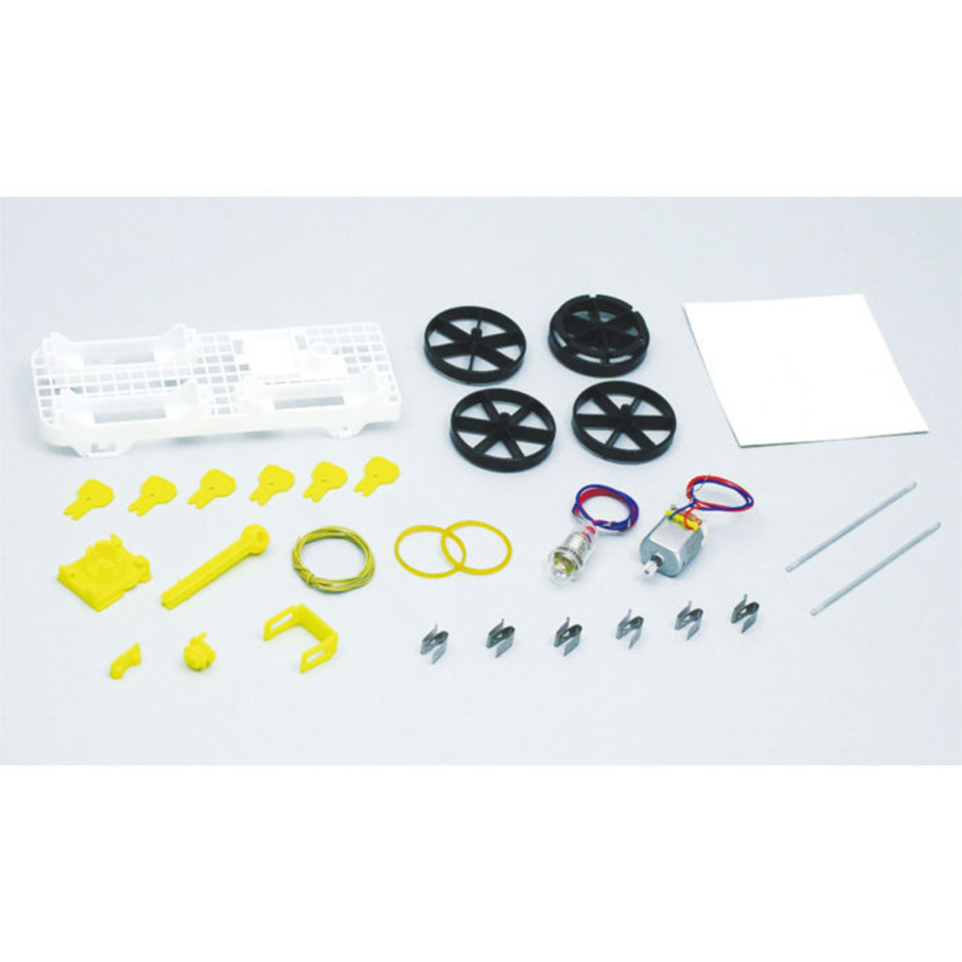 Pludo 2-Way Electric Car STEM Kit - Energy Transformation Model | Grades 6-7 | Ages 11-12 -DIY Kits - Pludo Educational Kits - Robocraze