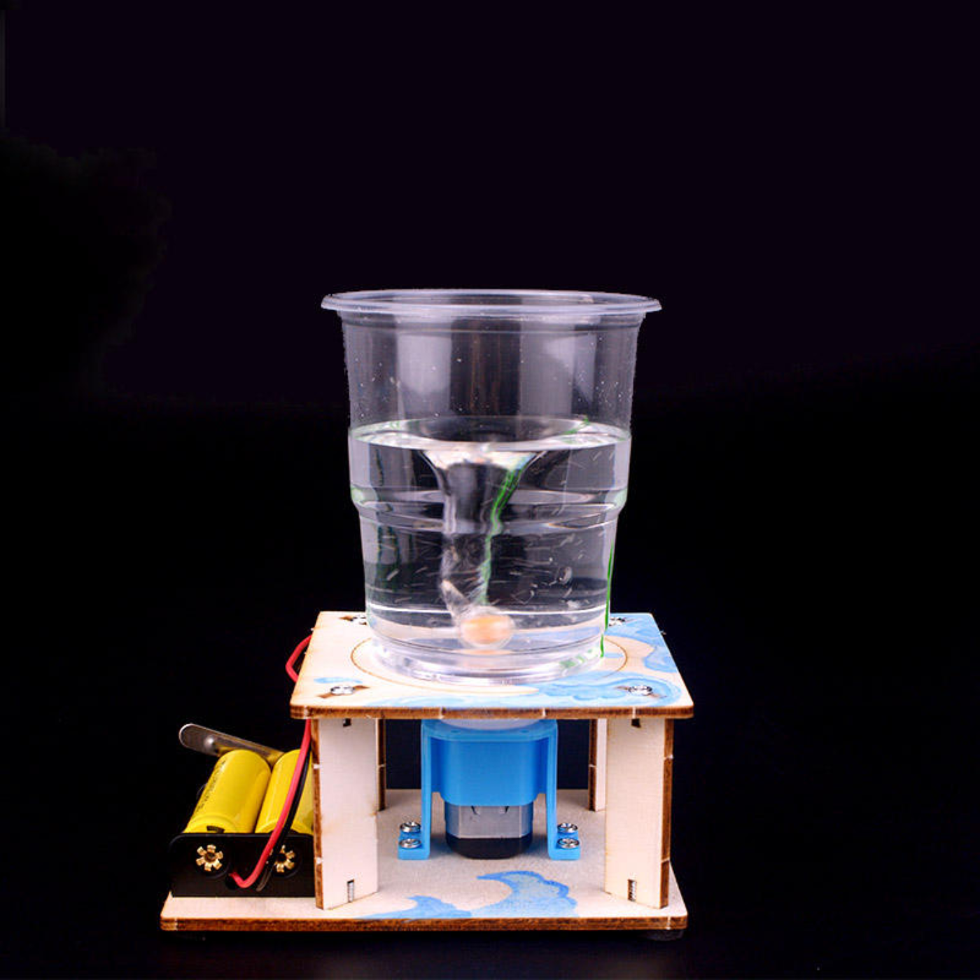 Dynamic Science Experiments Pludo DIY Vortex Lab – DIY Science Experiment Kit for Kids 11–14 ...