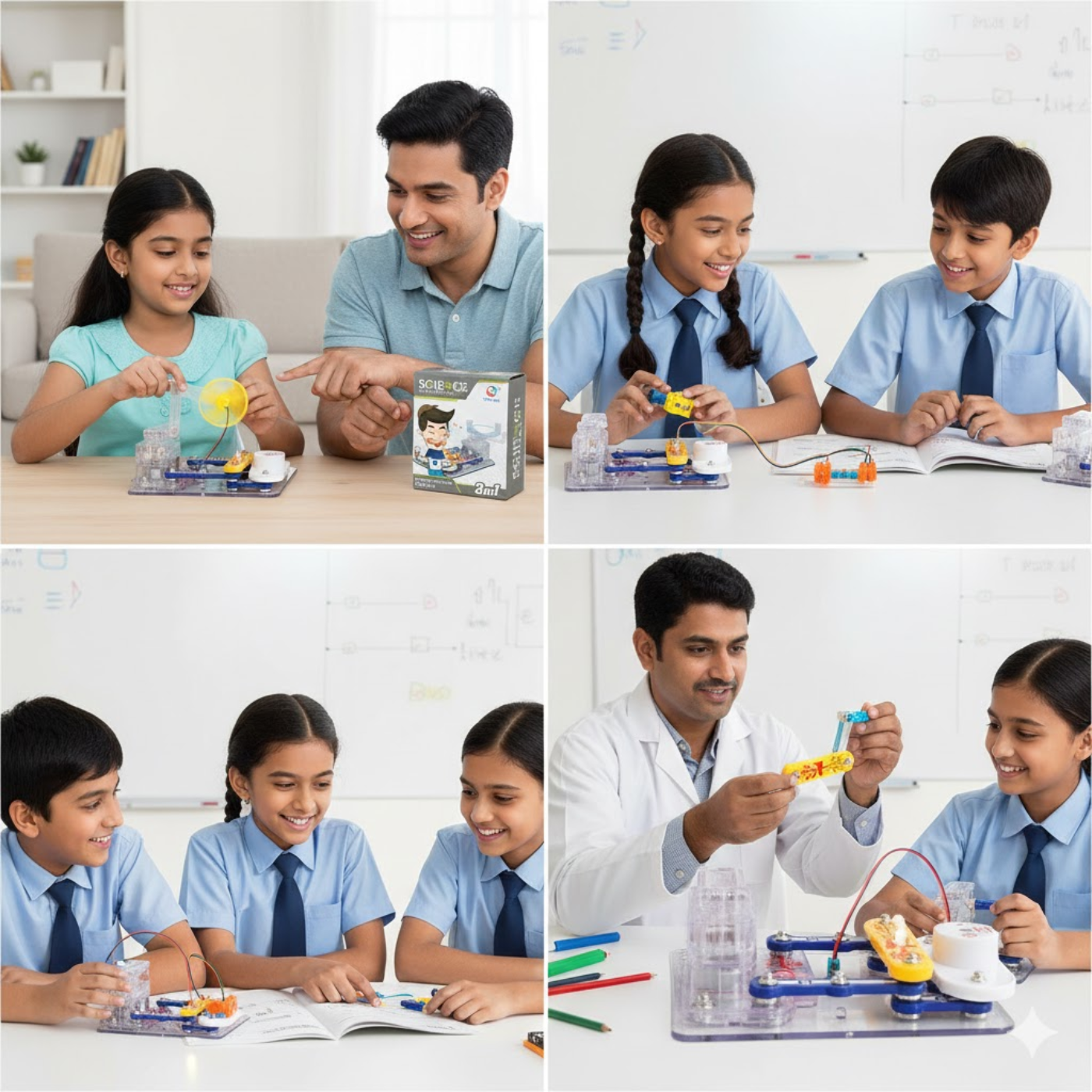 Pludo Human Power Generator STEM Kit - Little Hands, Big Discoveries in Electricity | Grades 1-2 | Ages 6-7 -DIY Kits - Pludo Educational Kits - Robocraze