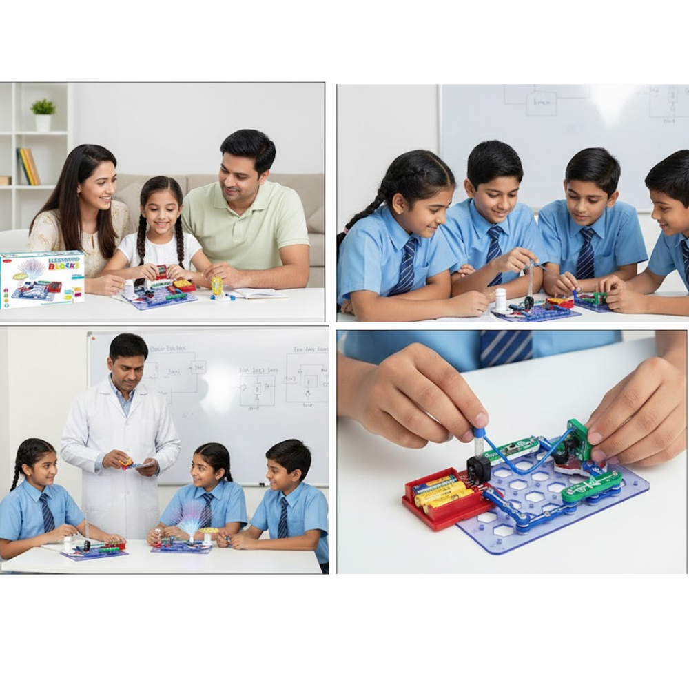 Pludo LED Logic Circuit - Build Your Own Light Circuits (Ages 9-10 | Grades 4-5) -DIY Kits - Pludo Educational Kits - Robocraze
