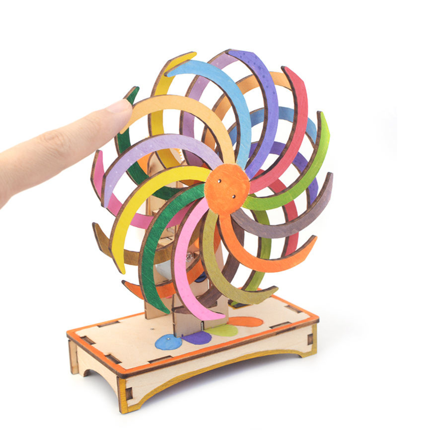 Pludo Magic Illusion STEM Kit – DIY Educational Toy for Kids 8–11 (Grade 3–5) | Visual Retention Learning Kit -STEM Kits -Educational Toys -Robocraze