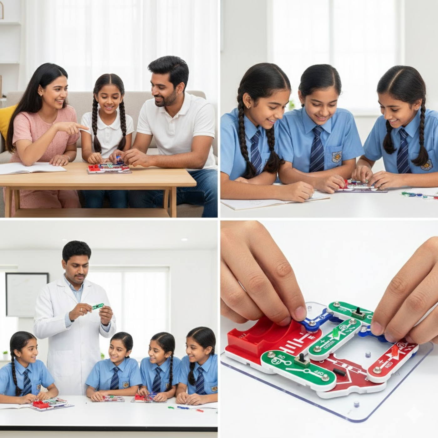 Pludo Motion Sense Circuit - Build Motion‑Detecting Tilt STEM Kit (Ages 10-11 | Grades 5-6) -DIY Kits - Pludo Educational Kits - Robocraze