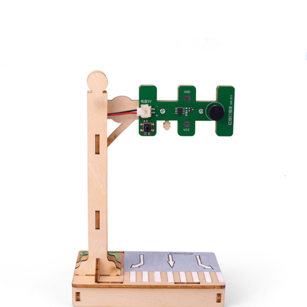 Pludo STEM Kit Automatic Traffic Signal – Controller-Based Circuit Learning Toy for 11–14 | Grade 6–8 DIY Toy -DIY Kit -Pludo Education Kit -Robocraze