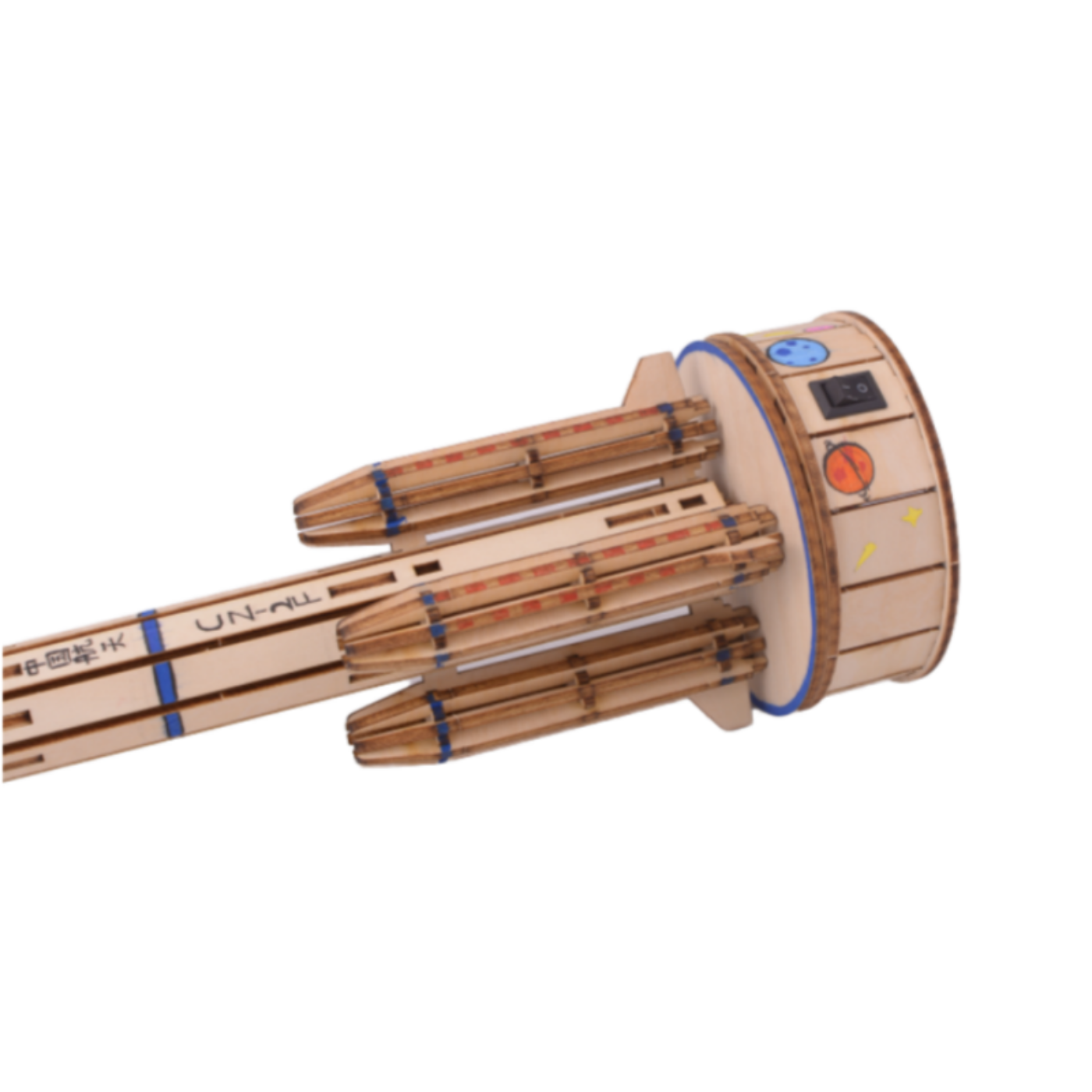 Pludo STEM Kit Space Mission – DIY Educational Toy for Kids 11–14 | Grade 6–8 Rocket Model -DIY Kit -Pludo Education Kit -Robocraze