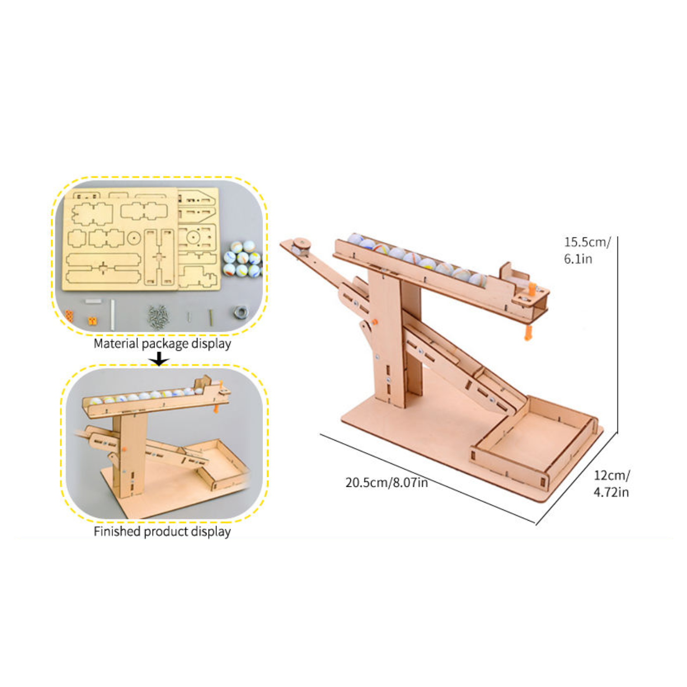 Pludo Seesaw Science STEM Kit – DIY Physics Learning Kit for Kids 8–11 | Explore Torque & Rotation (Grade 3–5) - DIY Kit -Pludo Education Kit -Robocraze