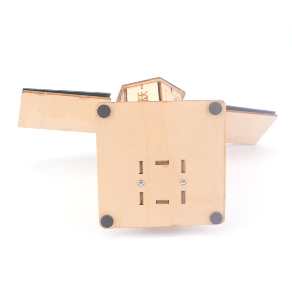 Pludo Solar Satellite DIY Kit – Solar Energy Learning DIY Science Kits for Kids 11–14 | Grades 6–8 - DIY Kit -Pludo Education Kit -Robocraze