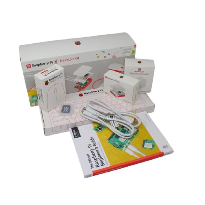 Official Raspberry Pi 5 Desktop Kit for Beginners – Robocraze