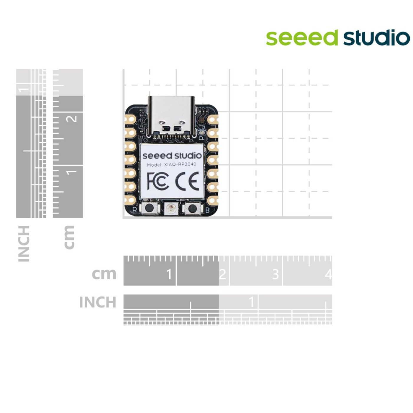 Circuitpython Rp2040 XIAO RP2040 Board – Arduino & MicroPython Ready – Robocraze