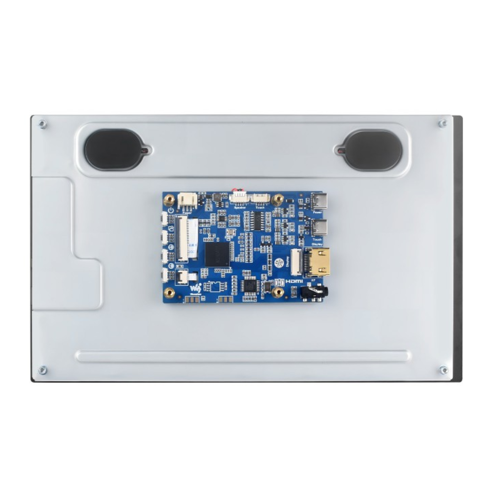 Waveshare 10.1-Inch IPS LCD Capacitive Touchscreen Display, 1920×1200, HDMI, Optical Bonding, 10-Point Touch -Displays -LCD Displays -Robocraze