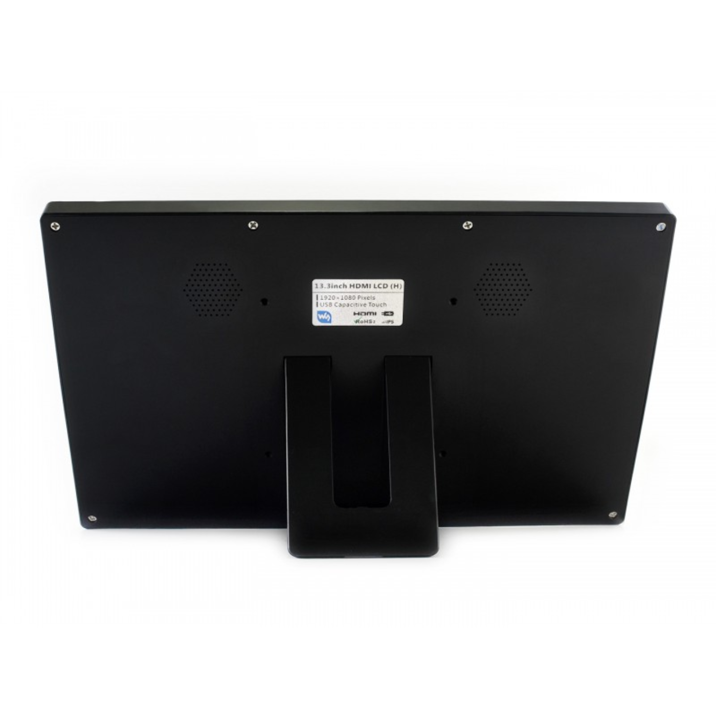 Waveshare 13.3-Inch 1920×1080 HDMI IPS Capacitive Touchscreen LCD Display with Case V2 -Displays -LCD Displays -Robocraze